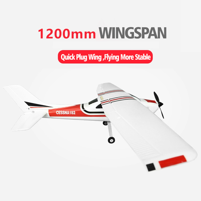 Cessna182 Plus wingspan 1200mm, 47.2inch